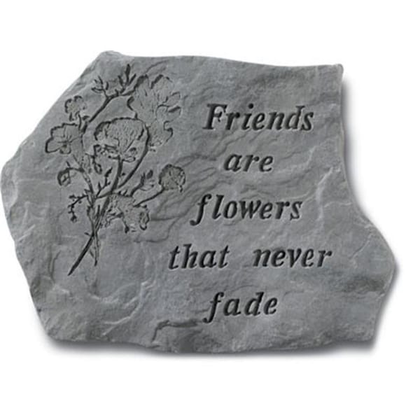 Kay Berry Inc Kay Berry- Inc. 67020 Friends Are Flowers That Never Fade - Memorial - 15.5 Inches x 11.5 Inches 67020 - main